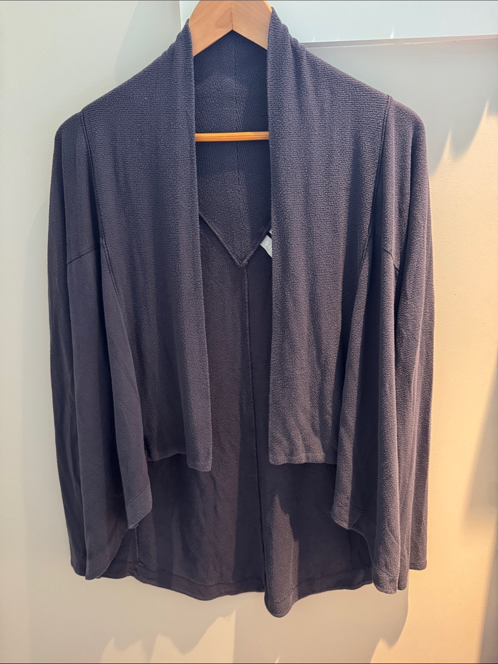 Athleta Women’s Blue/Gray Open Front Cardigan Sweatshirt XS